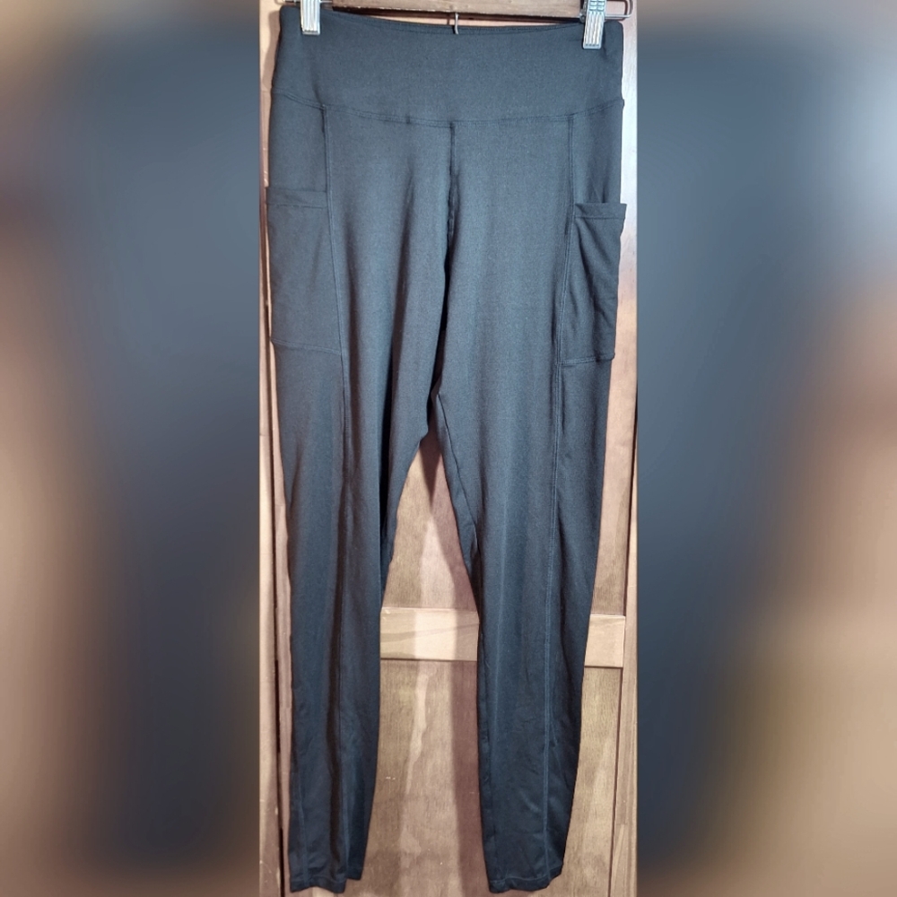 SATINA Black Leggings